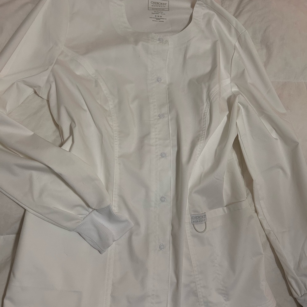 Women's White Professional Jacket
